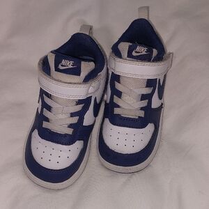 Nike Kids Sneakers - Blue and White